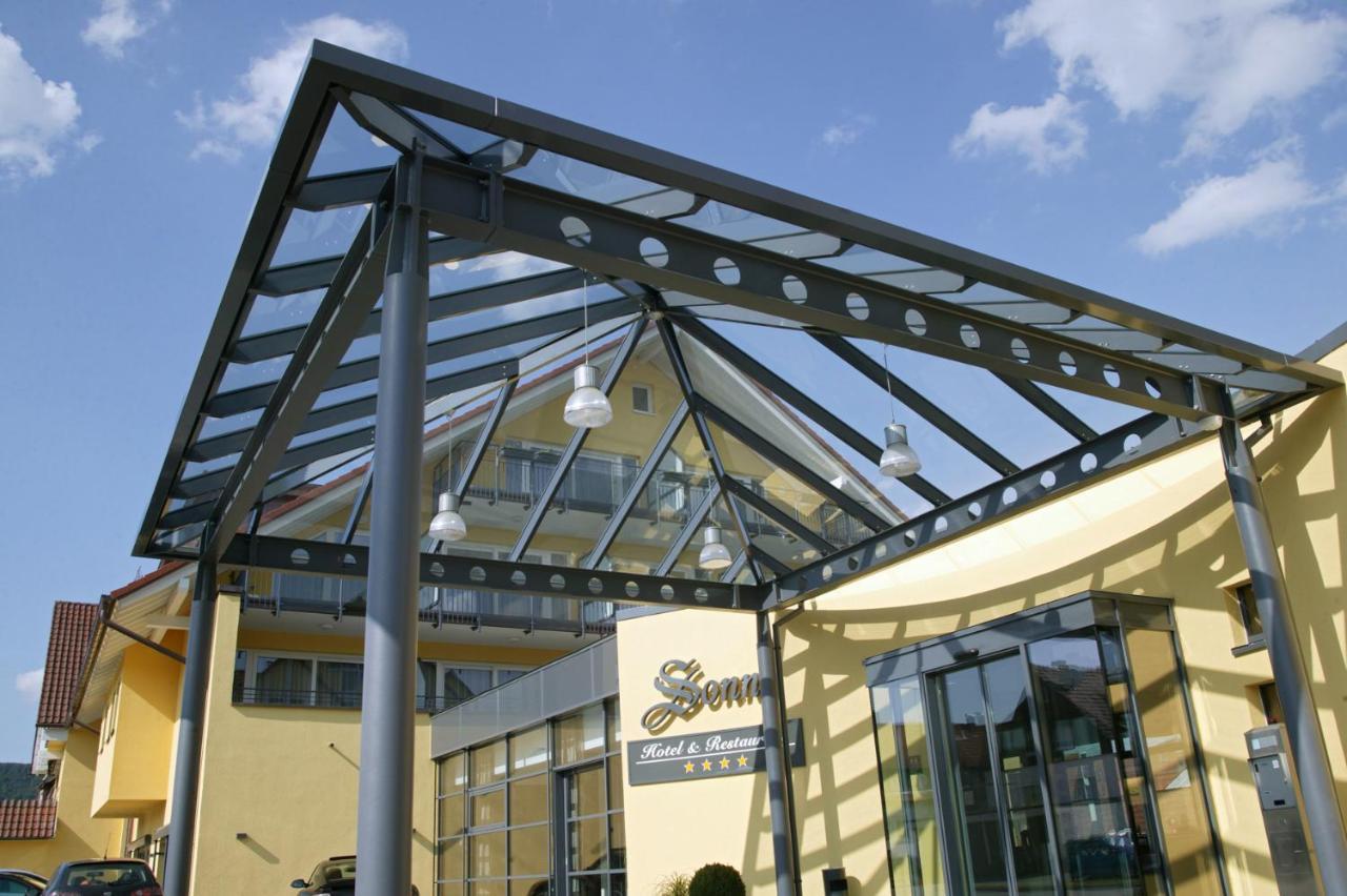 Hotel Sonne Garni Rudersberg Esterno foto