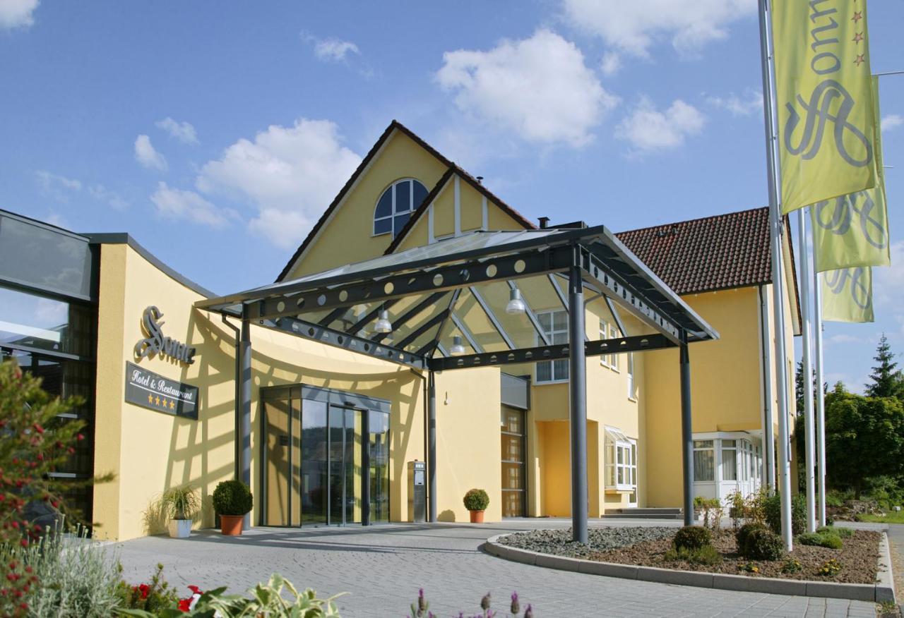 Hotel Sonne Garni Rudersberg Esterno foto