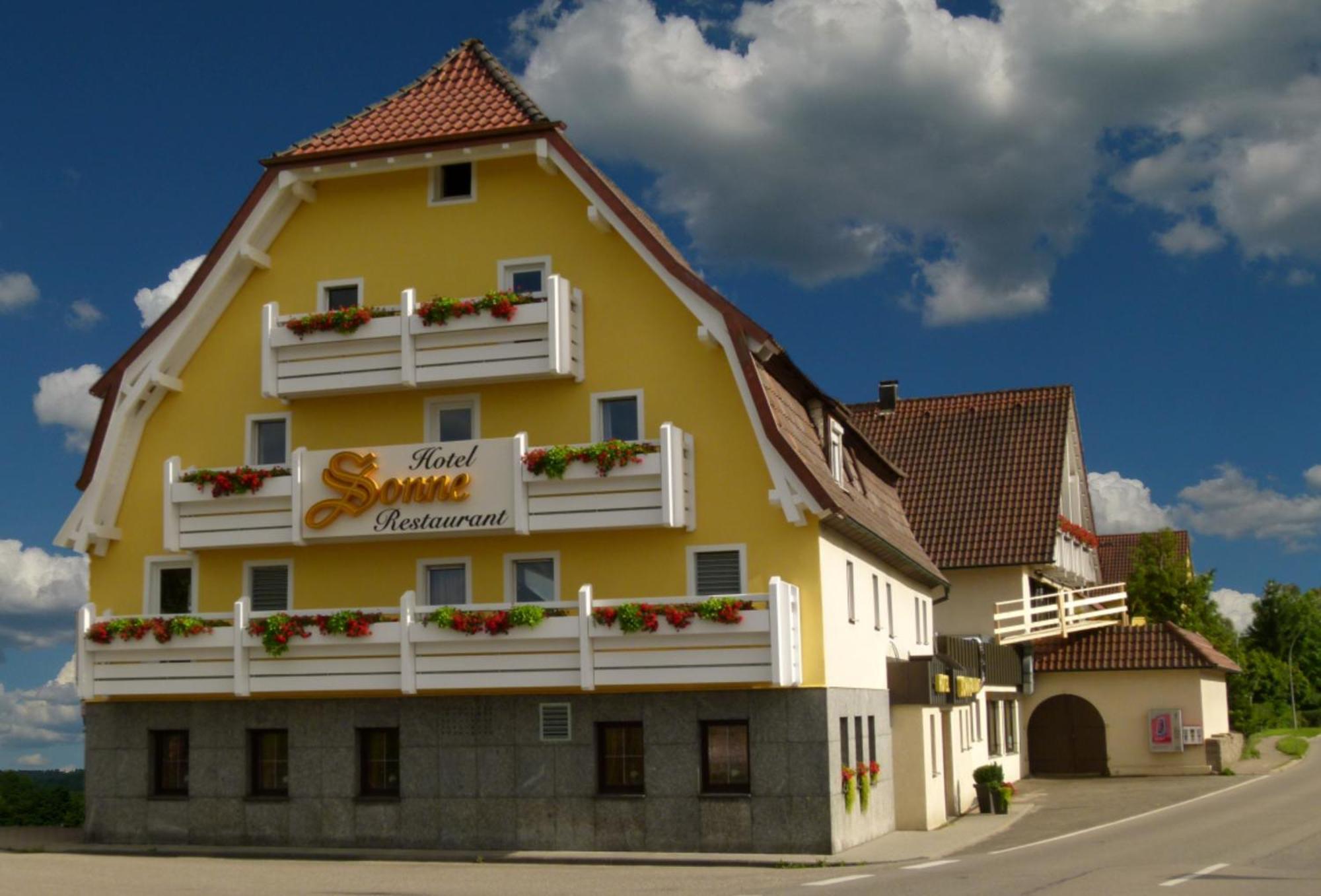 Hotel Sonne Garni Rudersberg Esterno foto