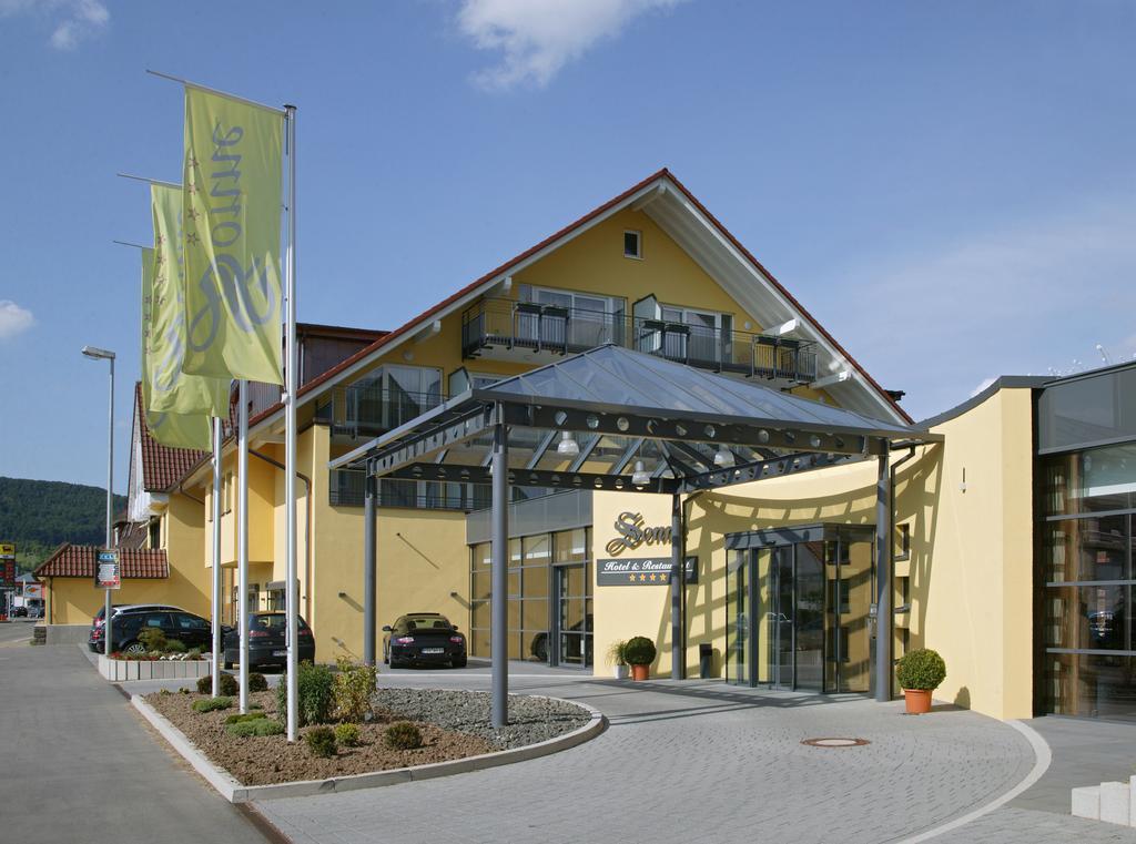Hotel Sonne Garni Rudersberg Esterno foto